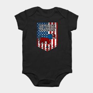 Republican Anti Trump Baby Bodysuit